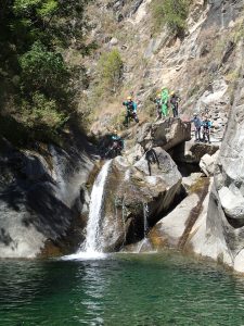 canyoning aoste